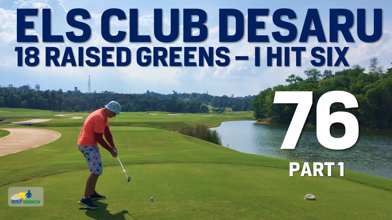 How to score 76 like a beast on a TOUGH Course - Els Club Desaru - Scrambling Man 666 System PART 1