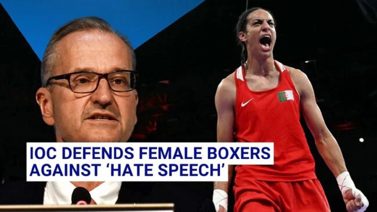(I believe they're born women)Imane Khelif & Lin Yu Ting IBA Press Conference on ineligible athletes