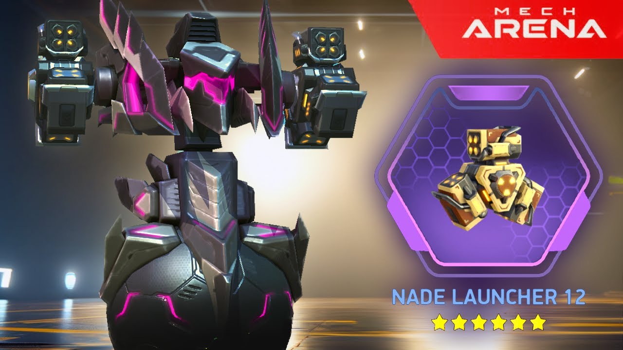 Is Nade Launcher Good Enough? | Mech Arena