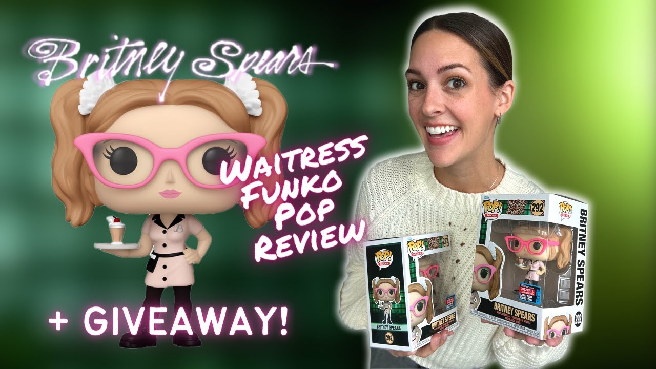 Britney Spears (You Drive Me) Crazy Waitress Funko Pop 292 Review & GIVEAWAY!  🤓 Adara Unboxed