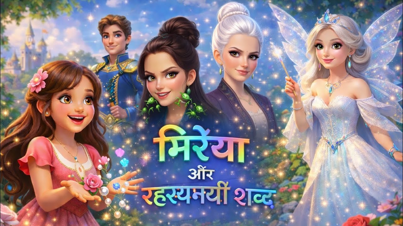 मिरेया और रहस्यमयी शब्द🧐| Fairy Tale Moral Story | Hindi Story | @Theaiarchitect-0712 