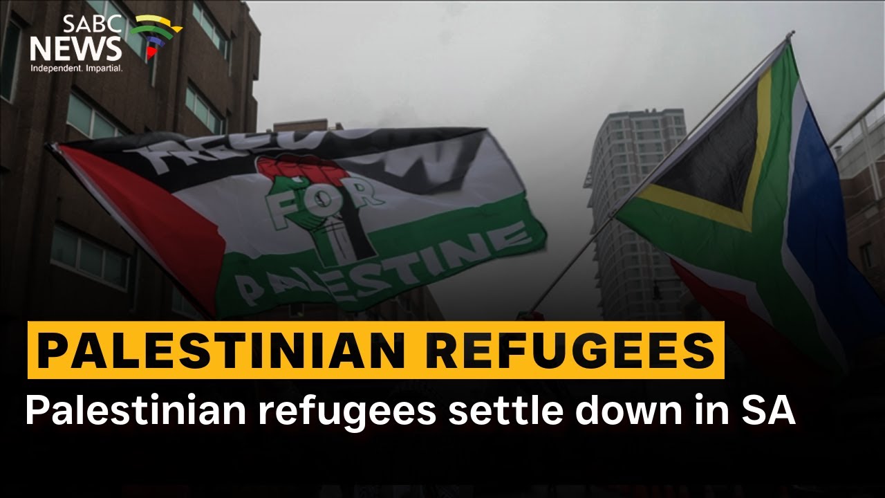 Palestinian refugees settle down in SA