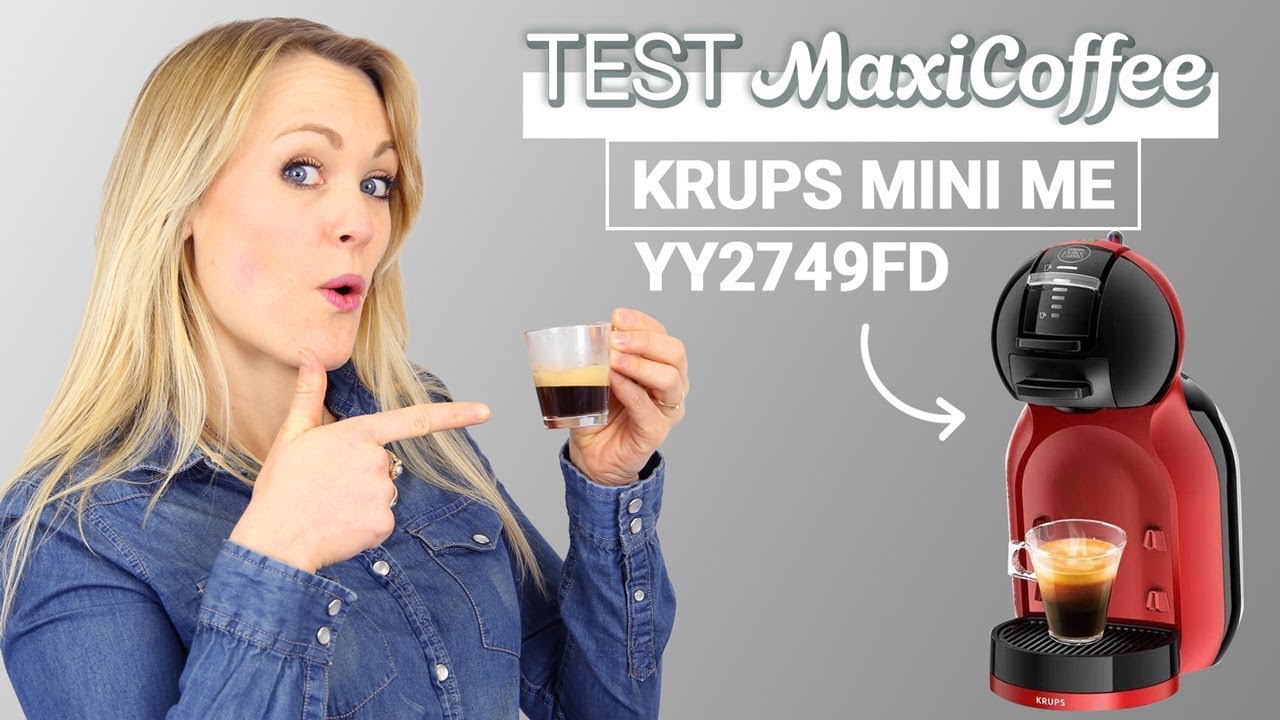 DOLCE GUSTO MINI ME NESCAFE | Machine à capsule Krups | Le Test MaxiCoffee