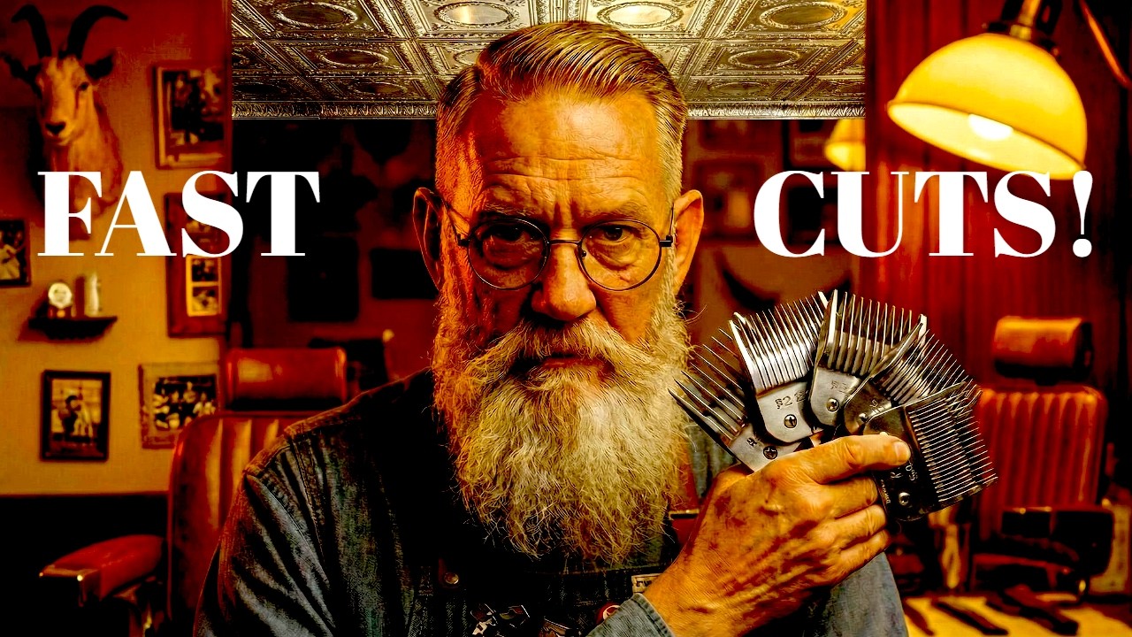 Classic Gentlemen's Cut & Beard - The Heel Sculpt Method