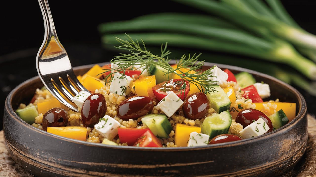 Если у вас дома есть киноа, попробуйте эти полезные салаты! 🥗 Свежие и невероятно вкусные!