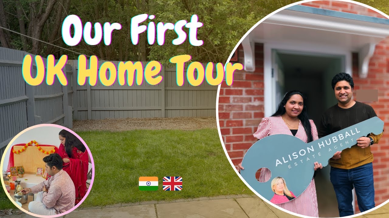 Our First UK Home 🇬🇧 | Indian Couple House Tour (Real Life, No Luxury)