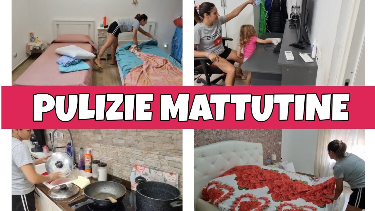 PULIZIE MATTUTINE/HO BISOGNO DI UN CONSIGLIO / VITA REALE CON I BIMBI #pulisciconme