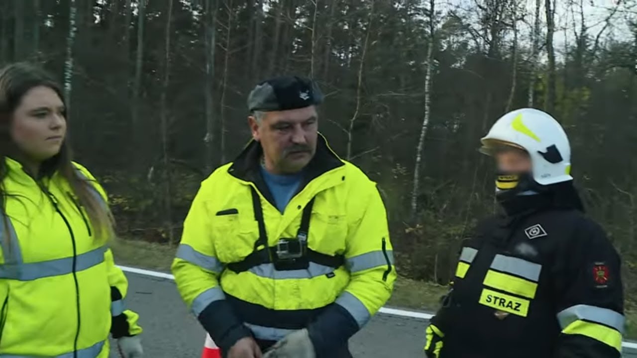 Sytuacja na miejscu zaskoczyła laweciarzy! #Pomoc_Drogowa