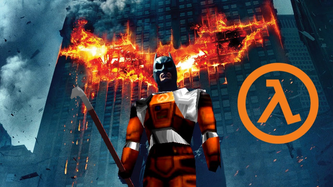 The Dark Knight Dubbed with Half-Life SFX