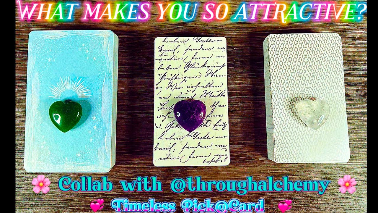 🌺🔮💫What Makes You SEDUCTIVE/ATTRACTIVE to Them?👩🏼‍❤️‍💋‍👨🏽💍💖Pick a Card🌷COLLAB with @throughalchemy 🌸