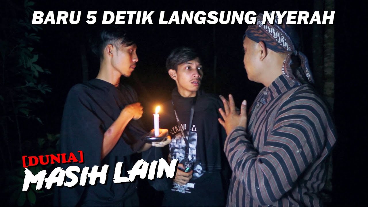 TEGANG!!.. Uji Nyali Dengan Barongan Berakhir Kacau!!