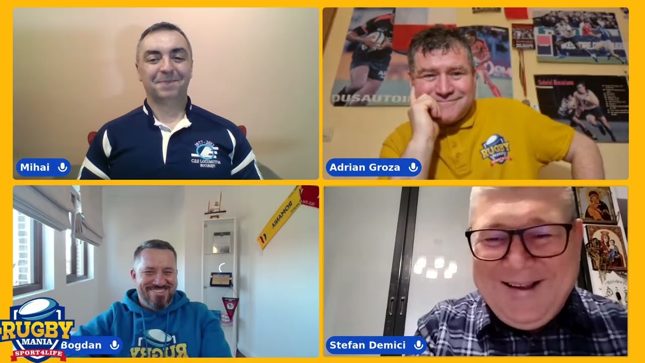 Rugby Mania Ep.102, invitați: Ștefan Demici, Mihai Duță și Adrian Groza