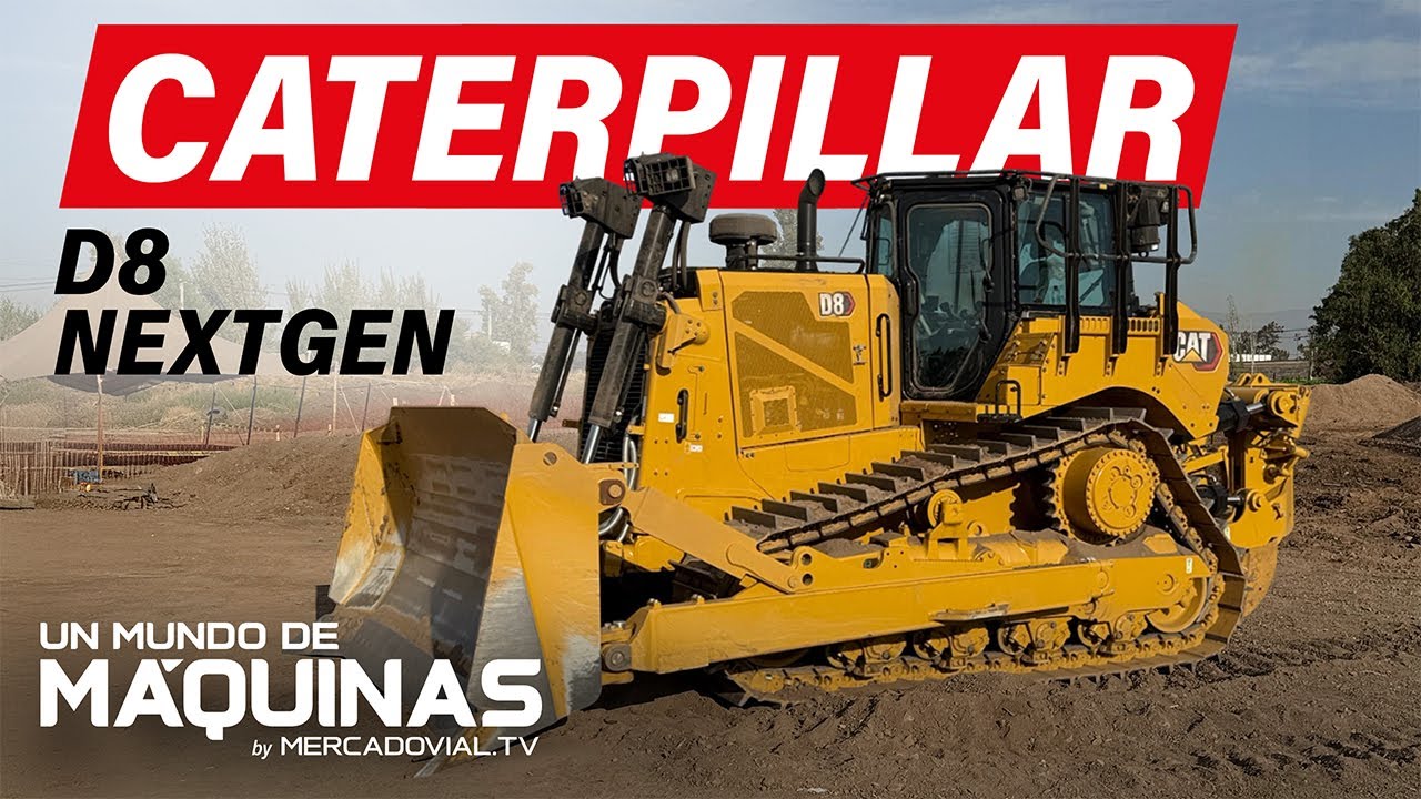 Review Bulldozer CATERPILLAR D8 NextGen | Lanzamiento en Chile