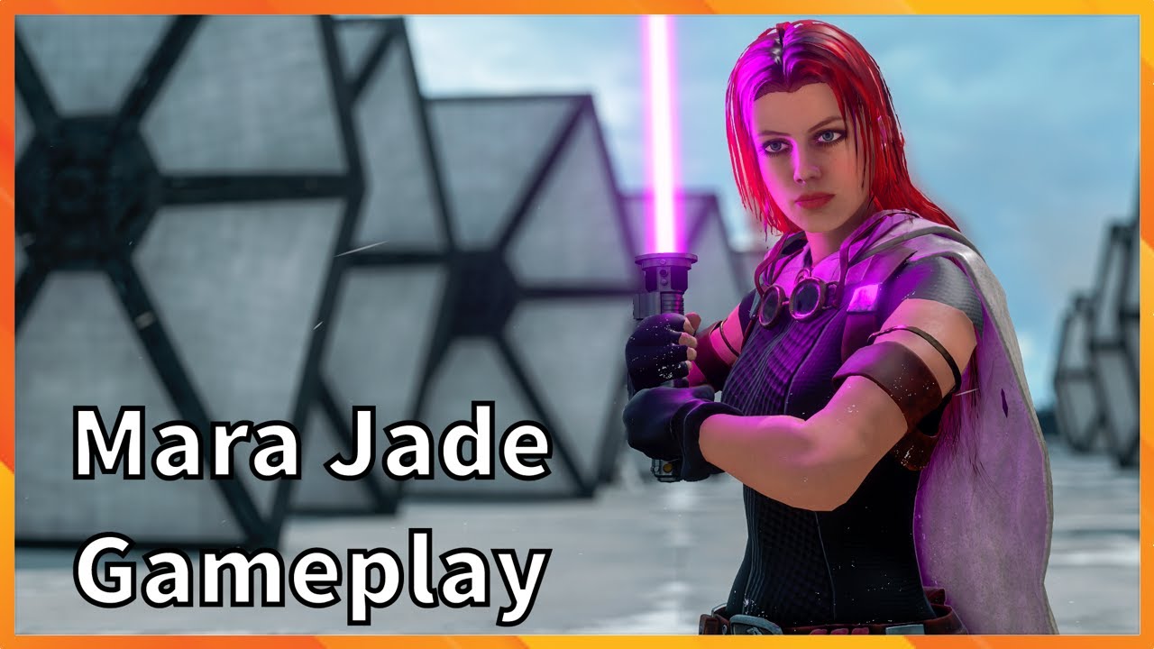 Mara Jade Gameplay Star Wars Battlefront 2