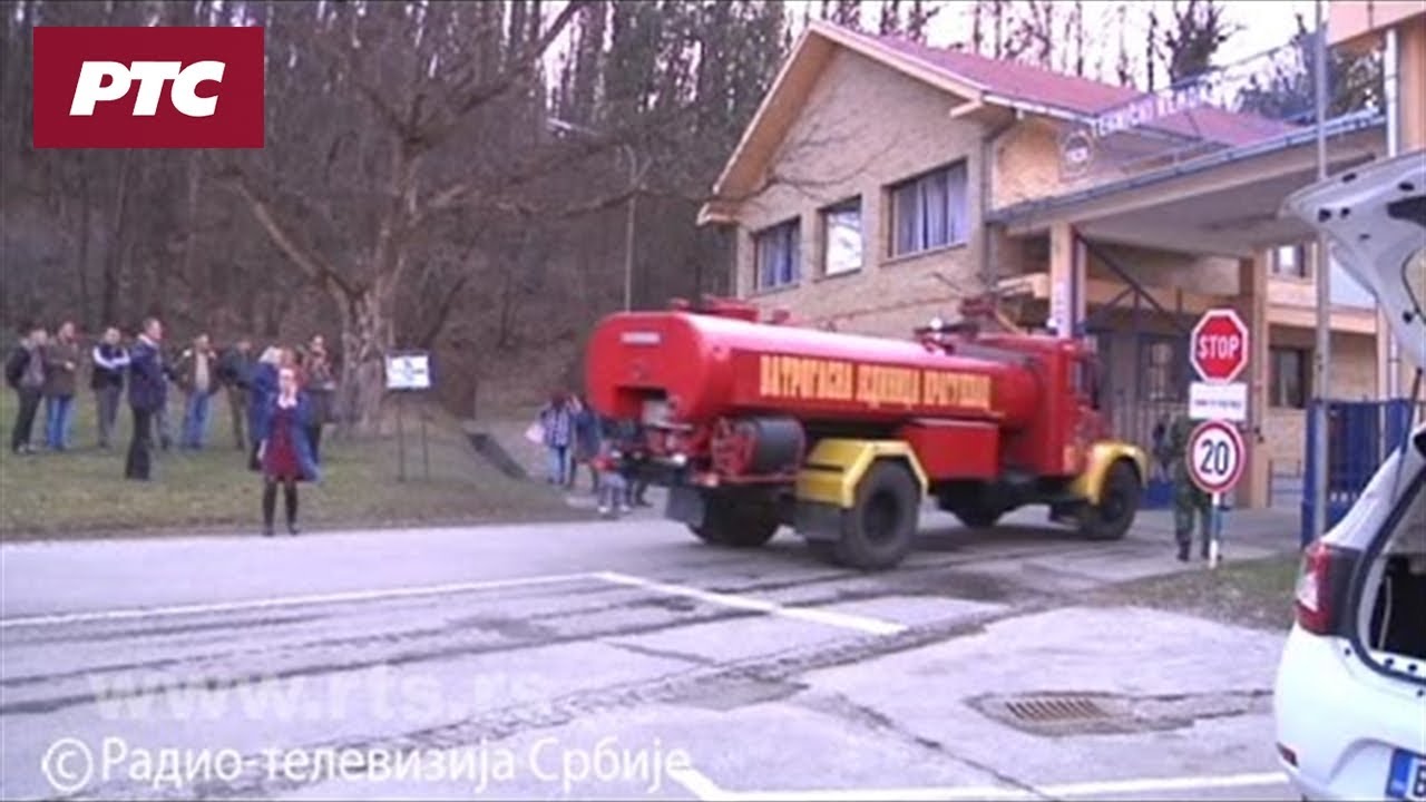 Požar i eksplozije u Remontnom zavodu u Kragujevcu