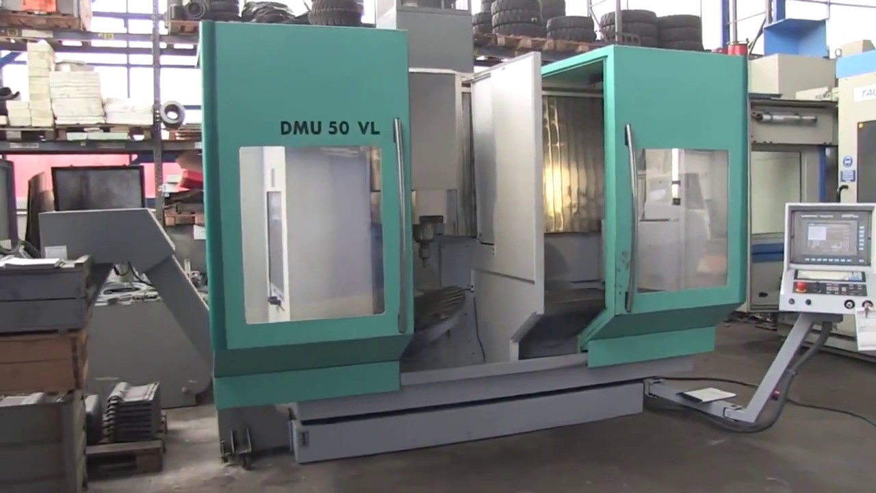 DECKEL MAHO DMU50VL Vertical 5 Axis CNC Machining Center