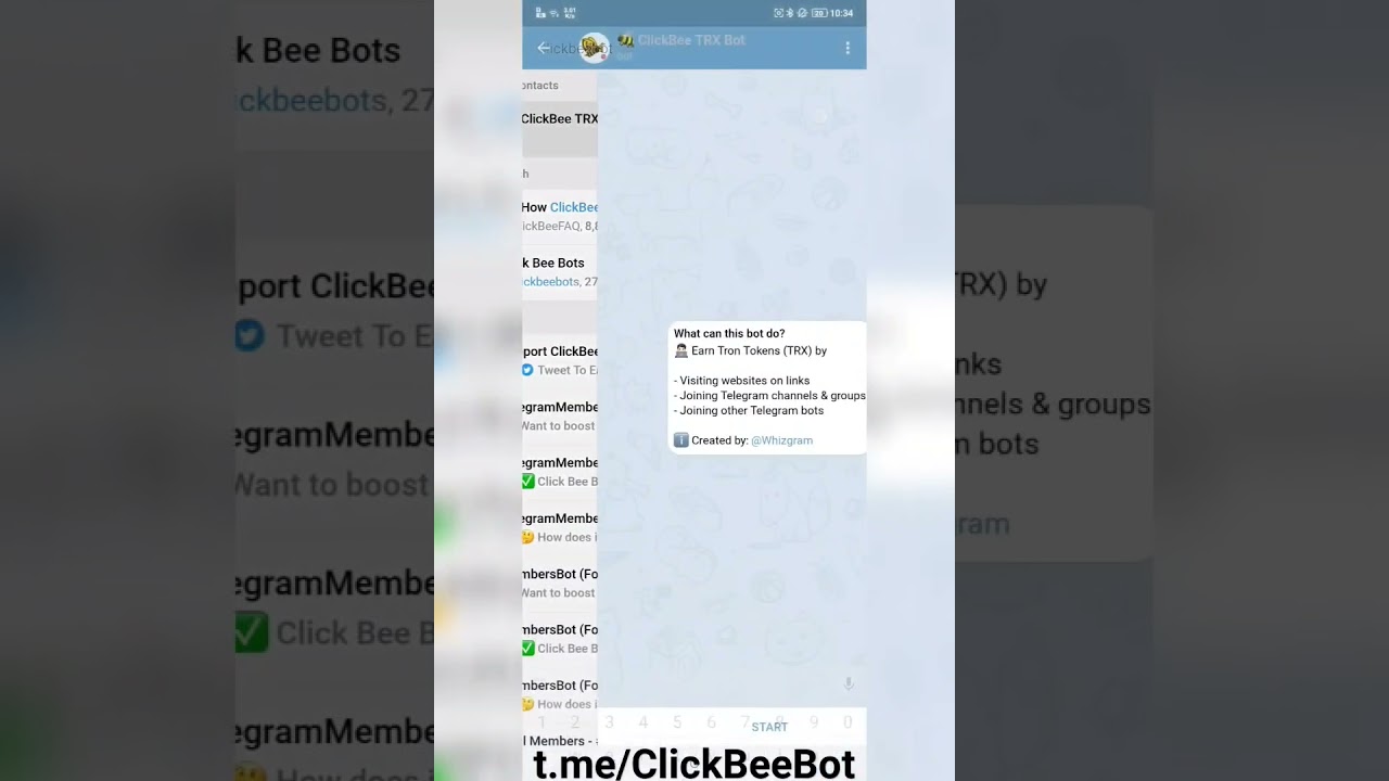 Free Crypto On Telegram - @ClickBeeBot #crypto #bot