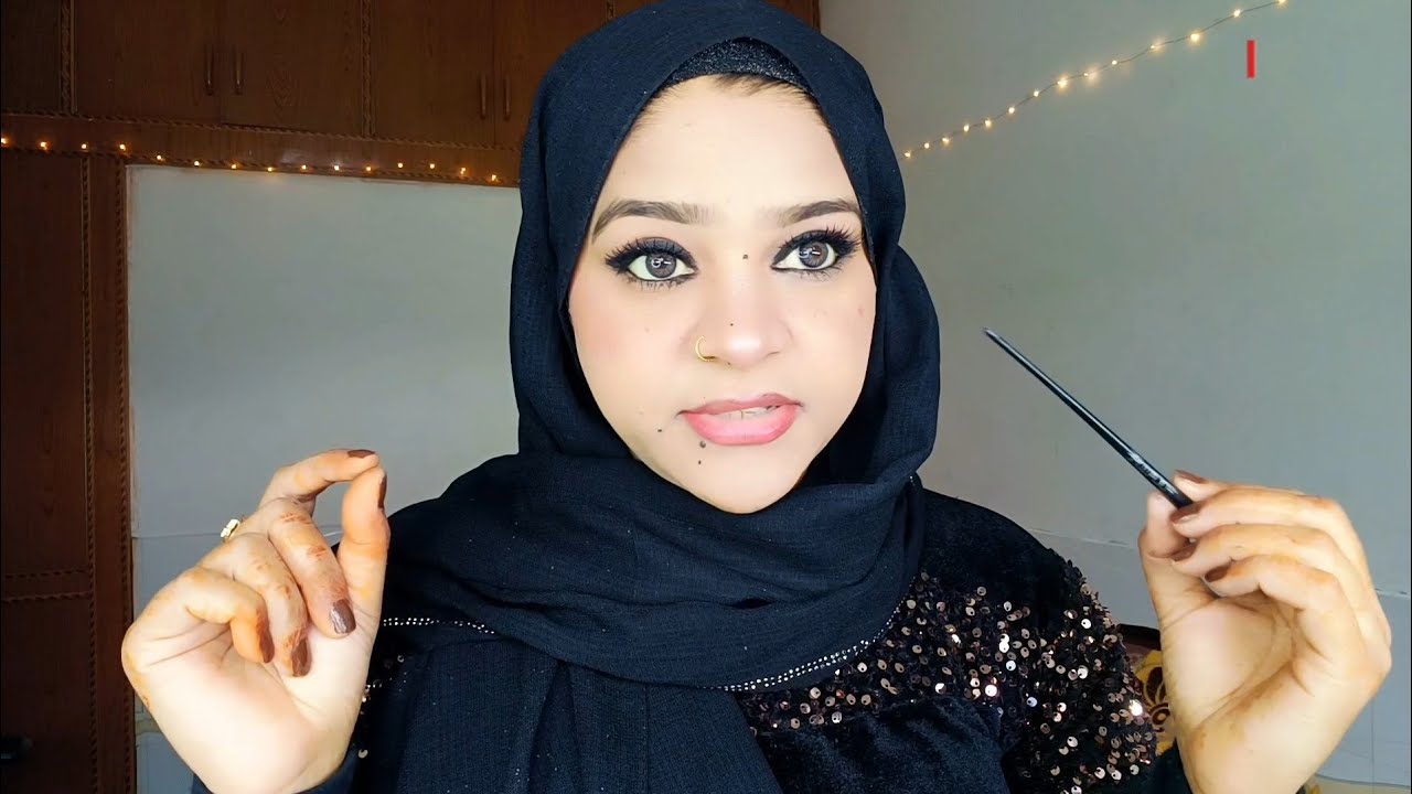 Desi Soft Smokey Eyes Using Kohl ✨| Glow With Shaheen 🌸