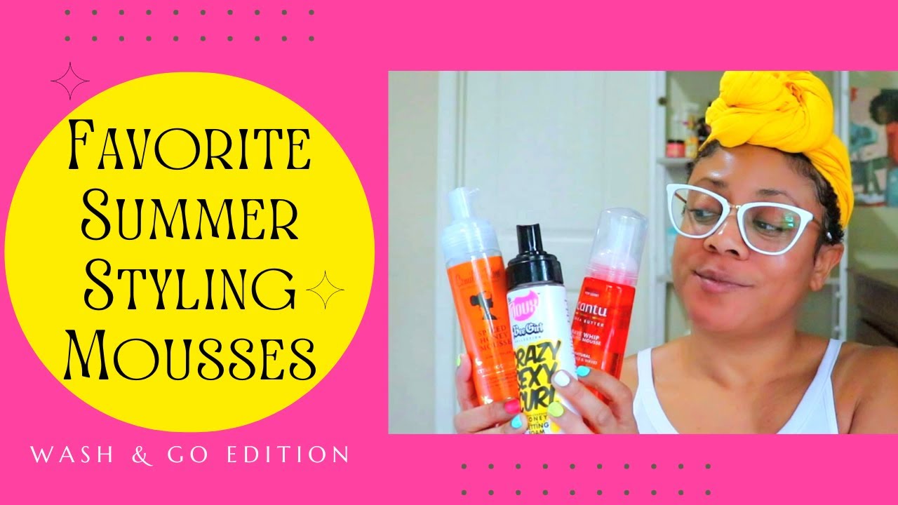 Best Wash and Go Mousse & Foams for Naturally Curly Hair 2022