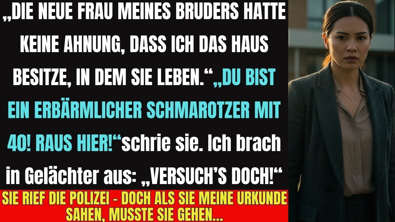 👉 „Polizei gerufen – aber als sie meine Urkunde sahen, mussten SIE gehen“
