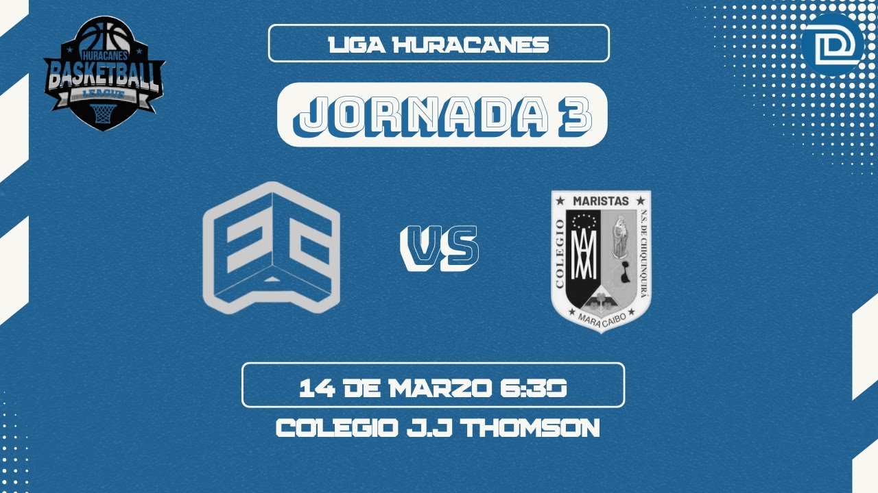 LIGA HURACANES / ECOACERO VS MARISTAS / JORNADA 3 EDICIÓN III