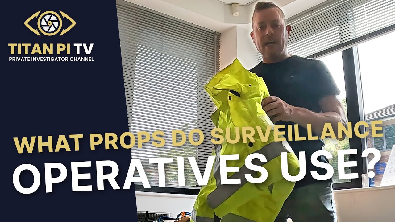 What props do surveillance operatives use?