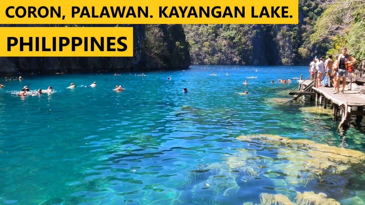 CORON, PALAWAN. KAYANGAN LAKE. Cyc Beach.