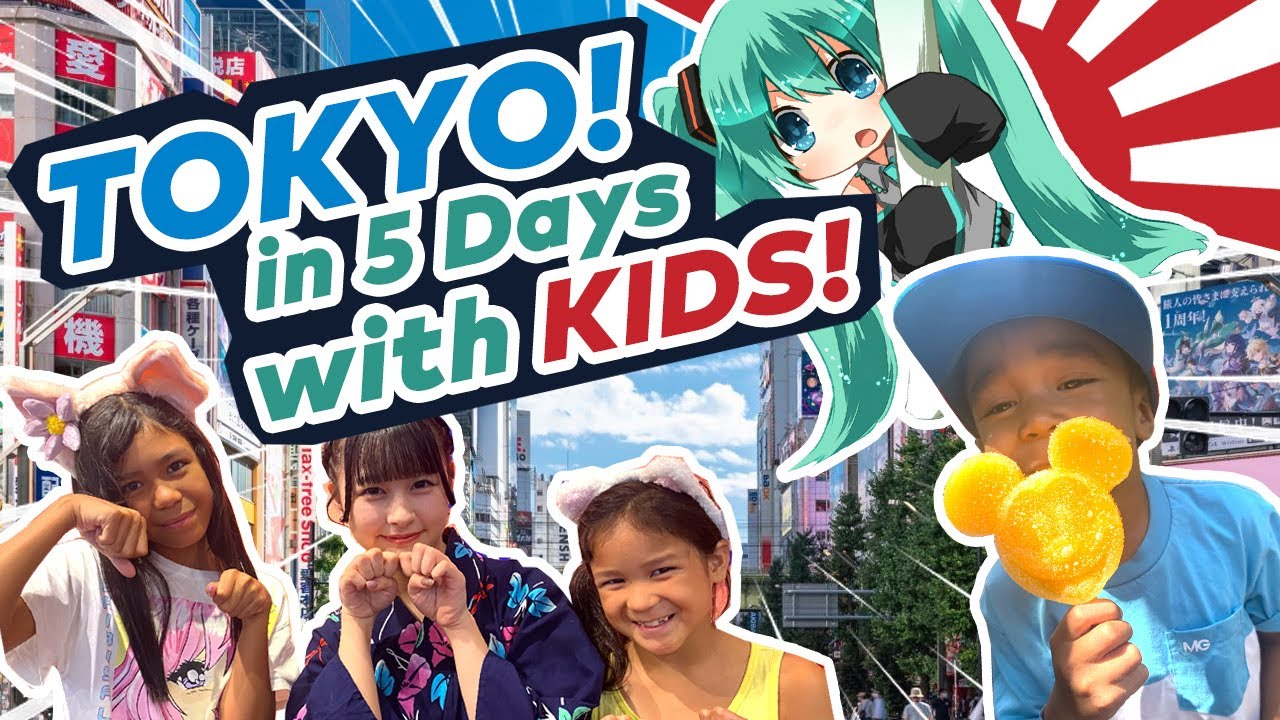 5 Days in Tokyo with Kids 🇯🇵 DisneySea, Shibuya & Akihabara Adventure!