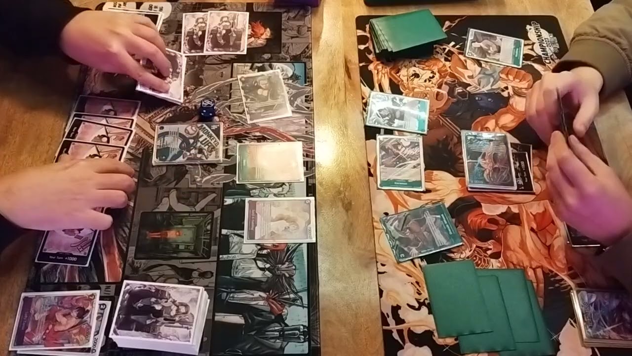 One Piece TCG OP14 Locals - GP Luffy vs G Zoro 🗡️