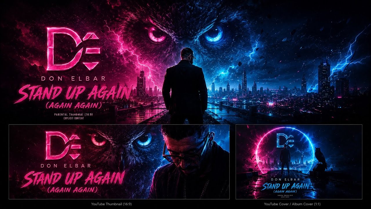 DON ELBAR &ndash; Stand Up Again (Again Again) | Oficjalny wizualizator