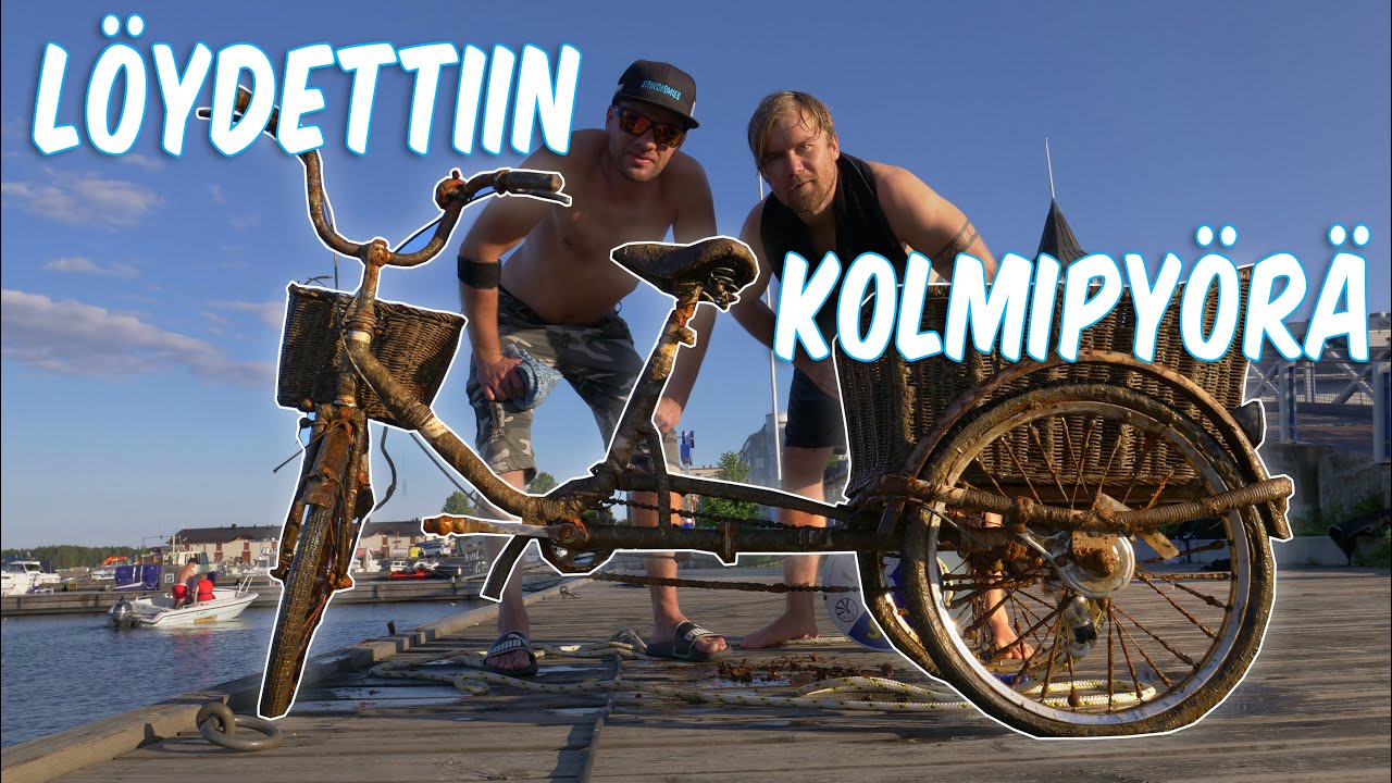 Sukellettiin Kolmipyörä Kuopiosta KWR