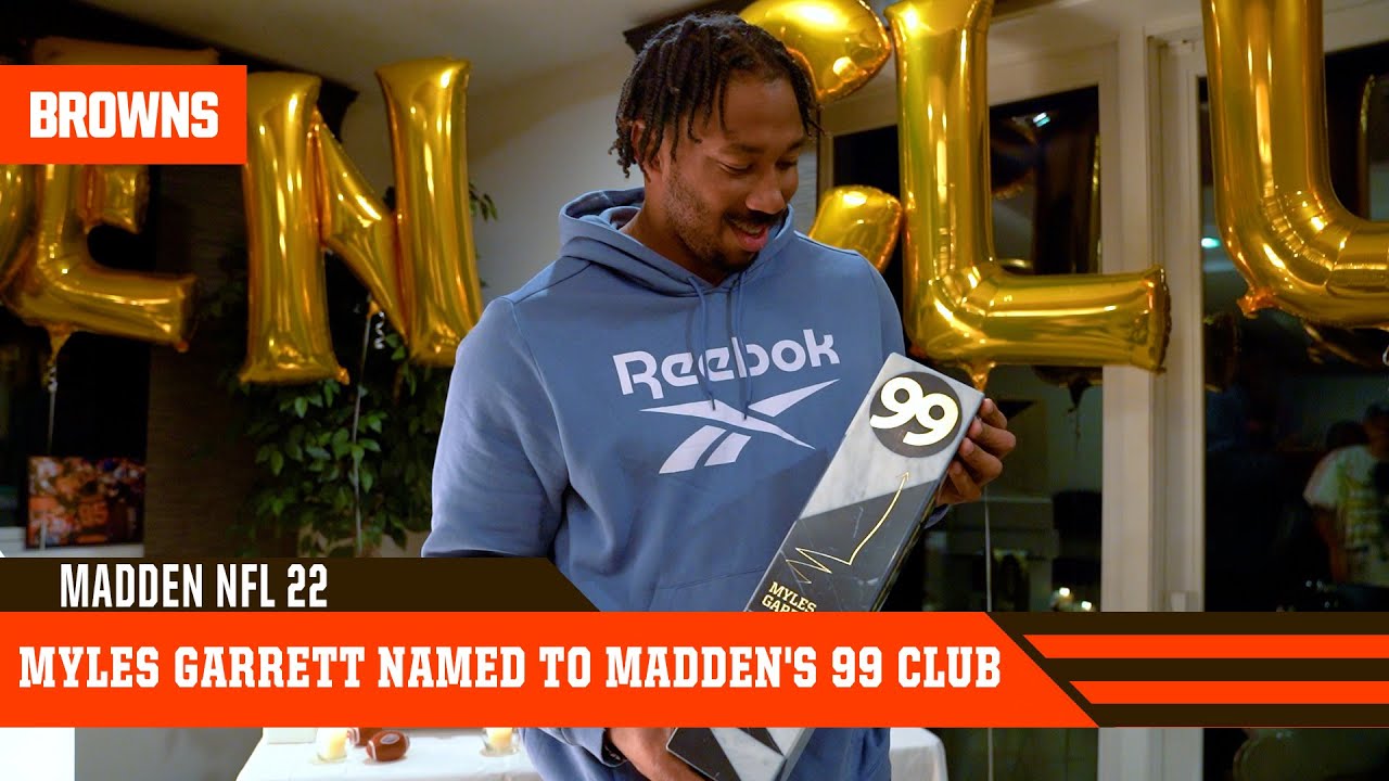Майлз Гарретт включён в эксклюзивный клуб Madden's 99 | Cleveland Browns