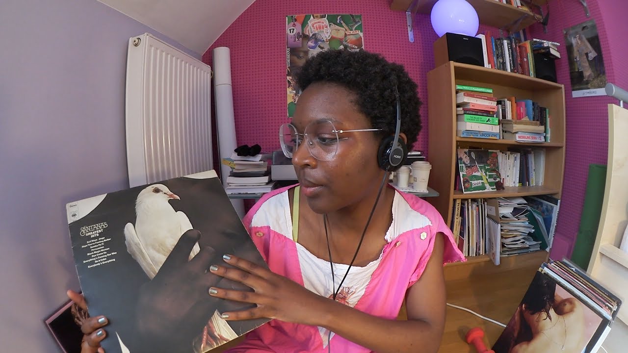 my first asmr video - showing you my vinyl collection (flea market finds & special editions)