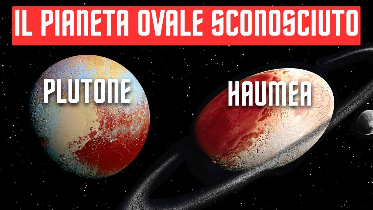 Haumea: Il Pianeta Nano Ovale con Anelli del Sistema Solare