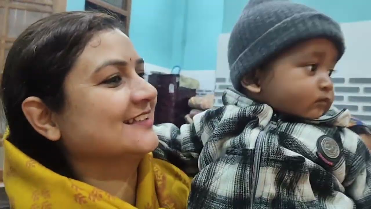 उत्तराखंड परिवार एक साथ नाती के बर्मन में #viral #trending #uttarakhand #almora #kumauni 