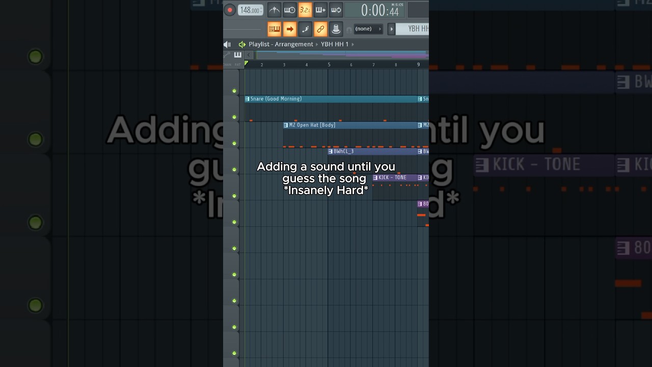 Adding sounds until you guess the song 🔥💫