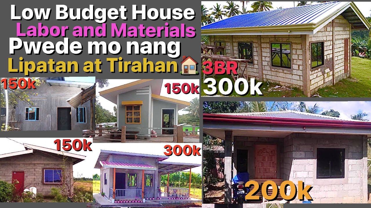 150k 200k 300k Low Budget House pwede na Lipatan Anytime.Ofw House Project,Simple Dream House