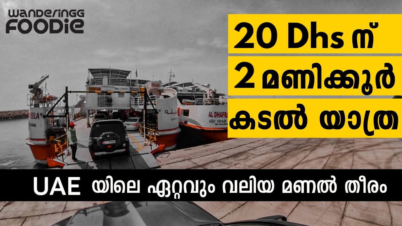 TRAVEL VLOG 72 - Delma Island | Moreeb Dunes, Liwa | Long Drive on Eid Holidays | Malayalam VLOG