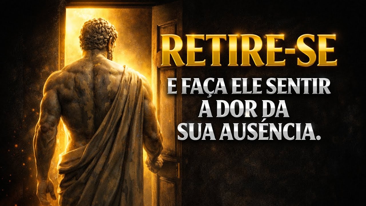 Vá Embora E Veja Eles Sentirem A Dor Da Sua Ausência - Filosofia Estoica 