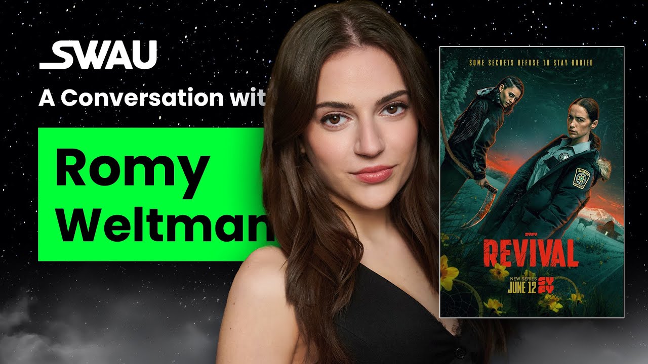 Роми Вельтман рассказывает о возрождении SYFY и своей новой грандиозной роли | Беседа с SWAU
