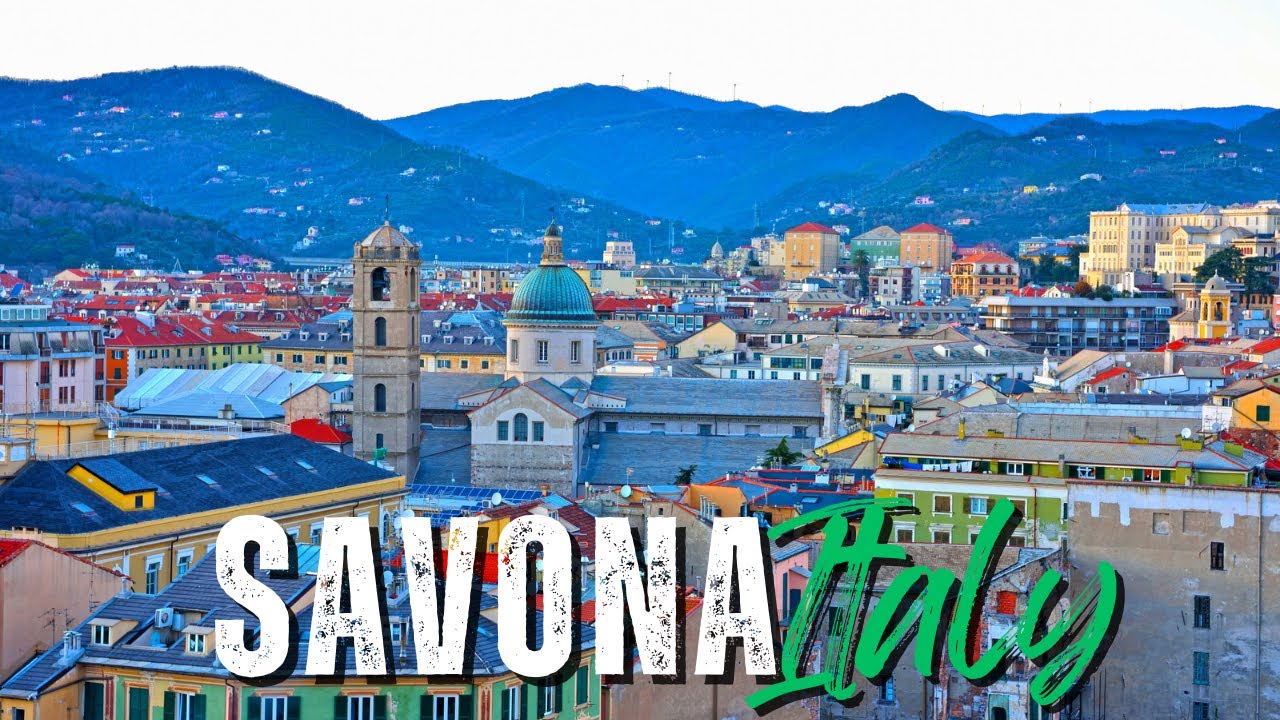 Walking Tour Savona city Italy 🇮🇹 || Savona a port city