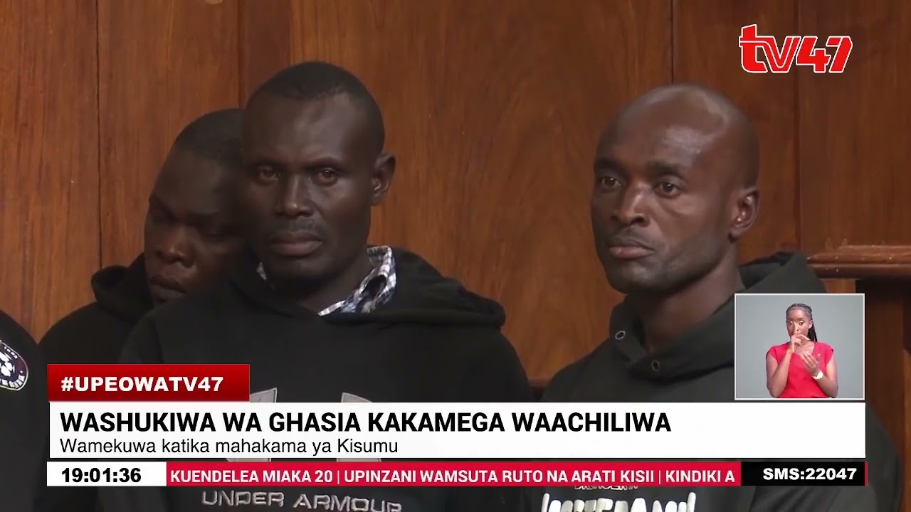 Washukiwa wa ghasia Kakamega waachiliwa