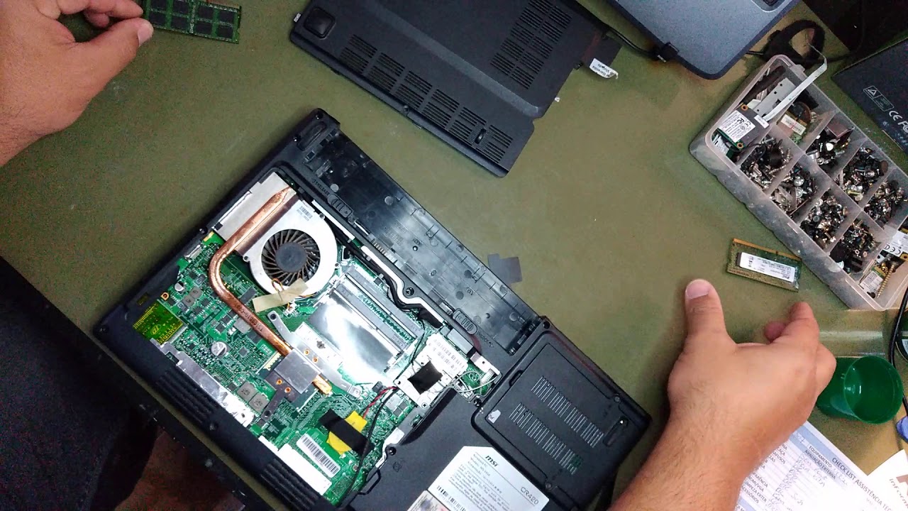 Notebook MSI - Liga mais sem imagem.