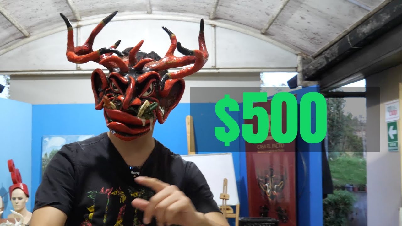 Asi se HACEN las MASCARAS de LA DIABLADA PILLAREÑA 👹