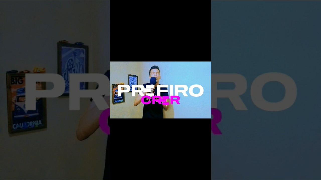Davi Sacer - Prefiro Crer. #shorts #cover #music