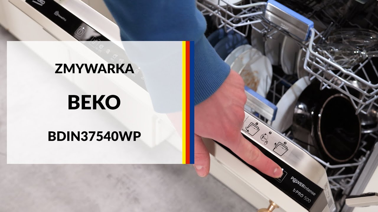 Zmywarka Beko BDIN37540WP – dane techniczne – RTV EURO AGD