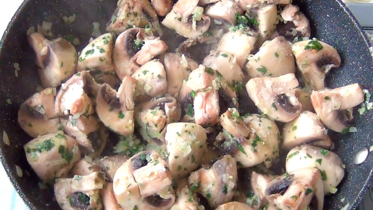 CHAMPIÑONES AL AJILLO | GARLIC MUSHROOMS | RECETA PASO A PASO