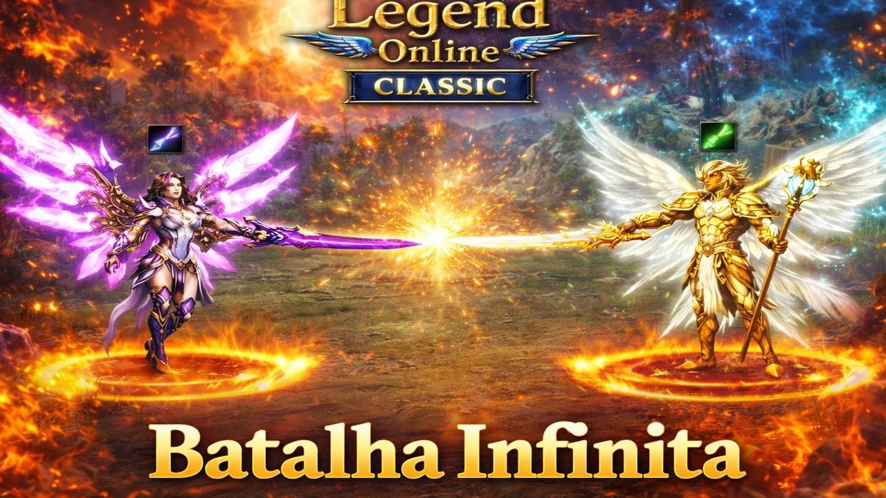 UM ERRO DEFINE - BATALHA DAS MAGAS: LEGEND ONLINE CLASSIC