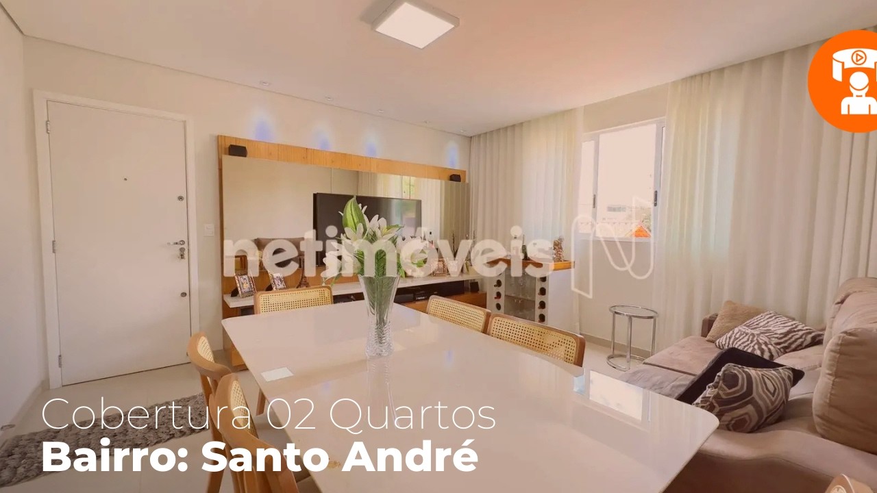 VENDA: COBERTURA 02 QUARTOS - SANTO ANDRÉ - BH/ MG (CÓDIGO: 587416)