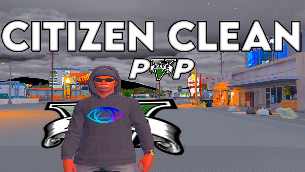 MELHOR CITIZEN CLEAN PARA PVP COM CEU CINZA! APRENDA A CONFIGURAR O FIVEM PARA GANHAR FPS!